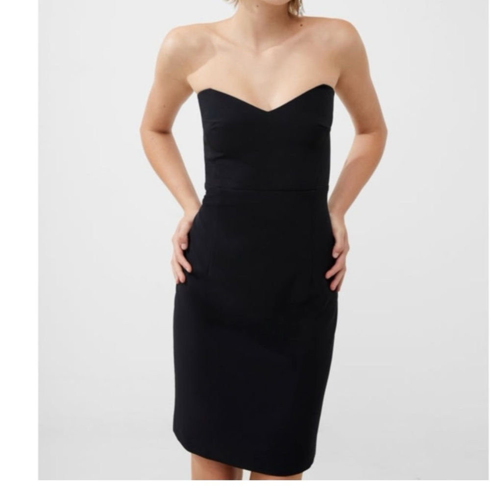 French Connection Echo Crêpe Midi Dress